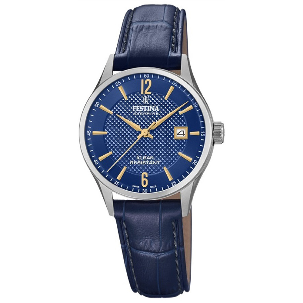 Opis zegarka Festina F20009-3 Swiss Made Capsule