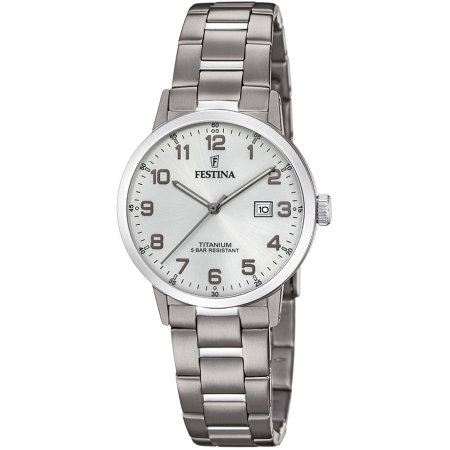 Opis zegarka Festina F20436-1 Titanium Date