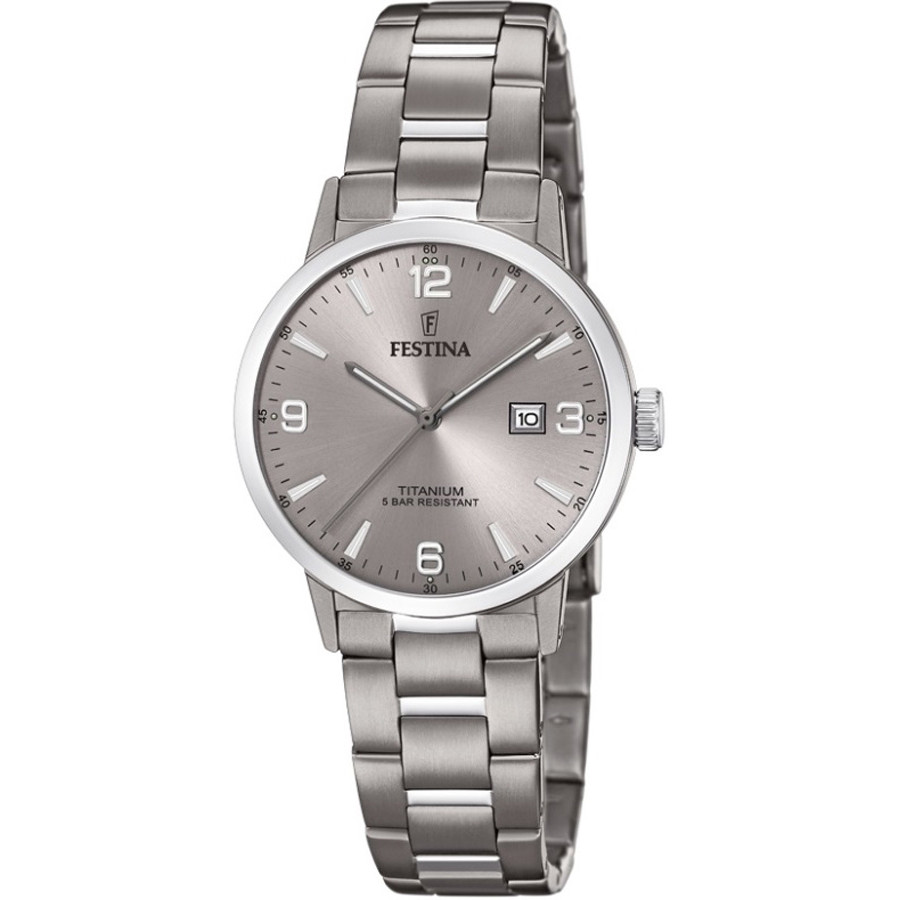 Opis zegarka Festina F20436-2 Titanium Date