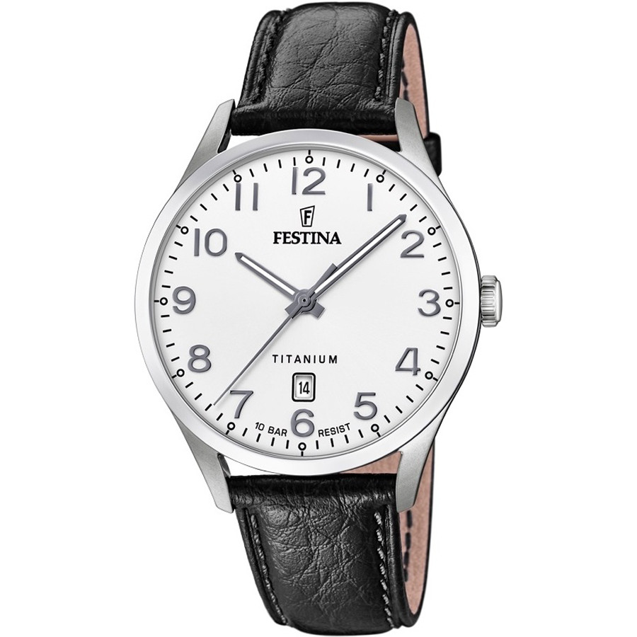 Opis zegarka Festina F20467-1 Titanium Date