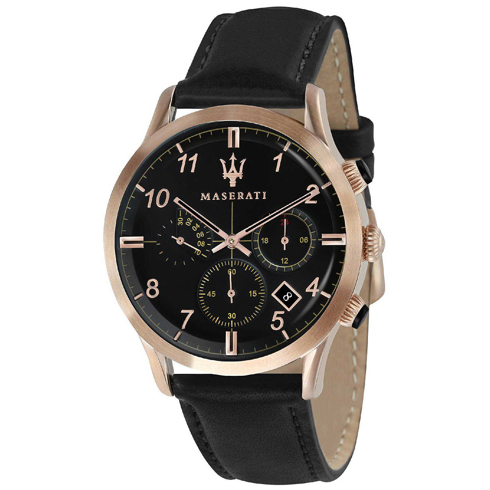 Męski chronograf w motoryzacyjnym stylu