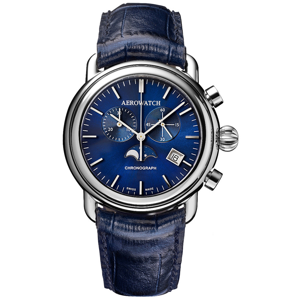 Opis zegarka Aerowatch 84934-AA05 1942 CHRONO QUARTZ