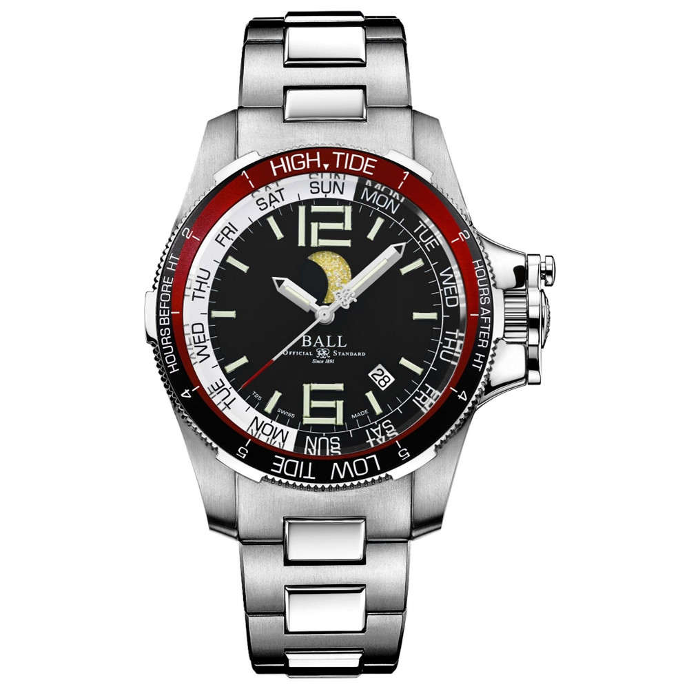 Opis zegarka Ball DM3320C-SAJ-BK Engineer Hydrocarbon Moon Navigator