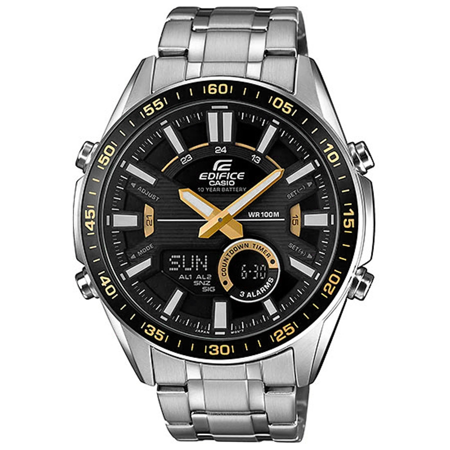 Opis zegarka Casio EFV-C100D-1BVEF SPORTY LCD CHRONOGRAPH