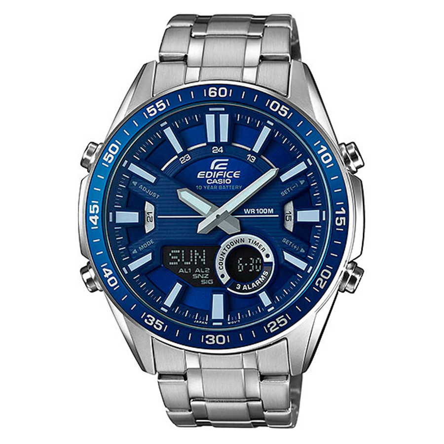 Opis zegarka Casio EFV-C100D-2AVEF SPORTY LCD CHRONOGRAPH
