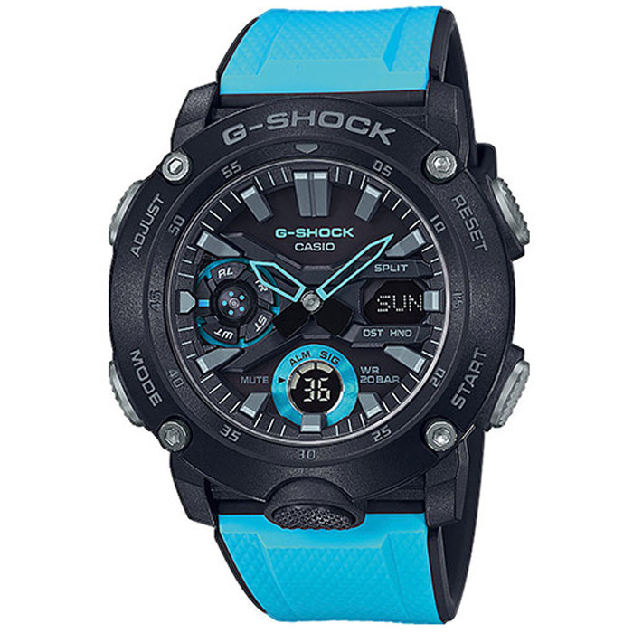 Opis zegarka Casio GA-2000-1A2ER