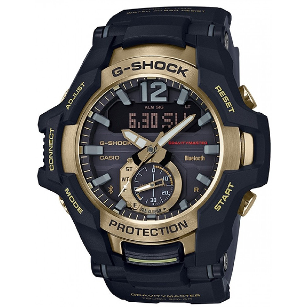 Opis zegarka Casio GR-B100GB-1AER GRAVITYMASTER BLUETOOTH SYNC