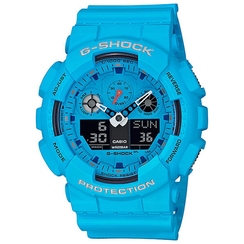 Opis zegarka Casio GA-100RS-2AER