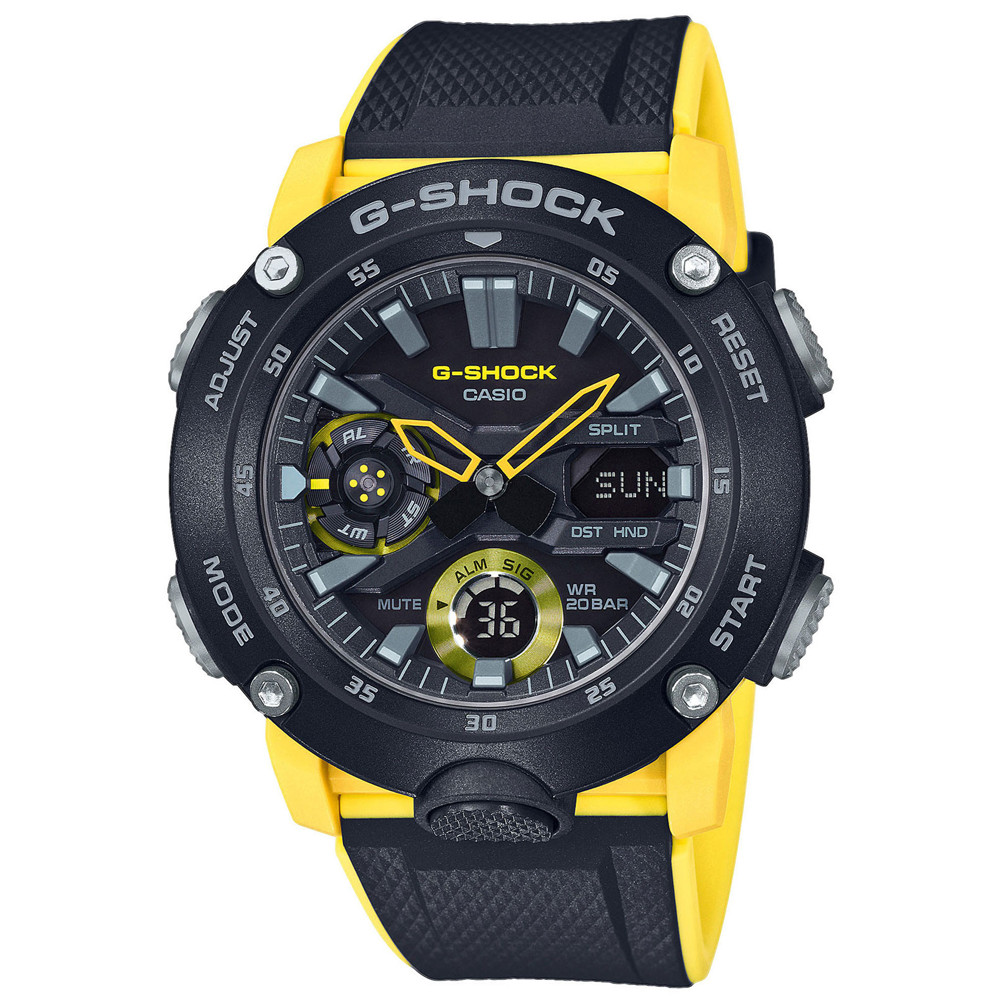 Opis zegarka Casio GA-2000-1A9ER