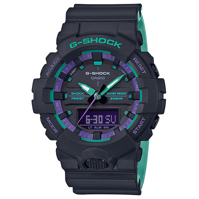Opis zegarka Casio GA-800BL-1AER