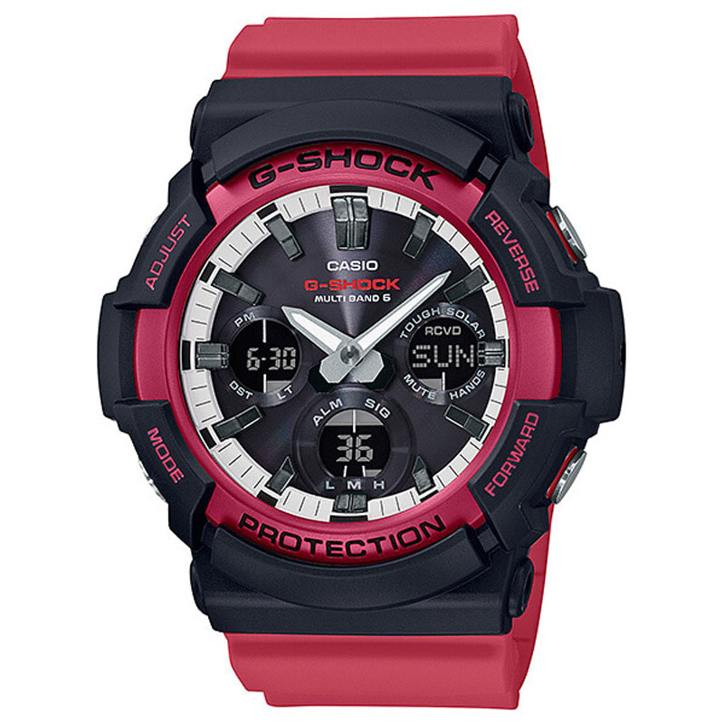 Opis zegarka Casio GAW-100RB-1AER LARGE TOUGH SOLAR
