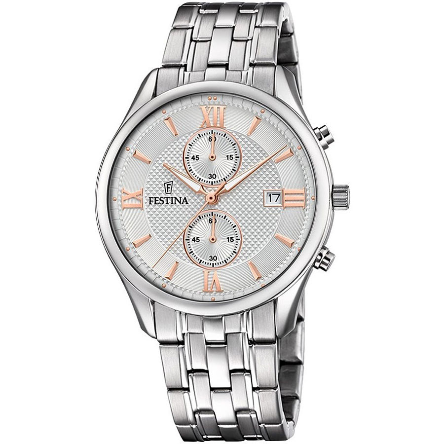 Opis zegarka Festina F6854-5 Timeless Chronograph