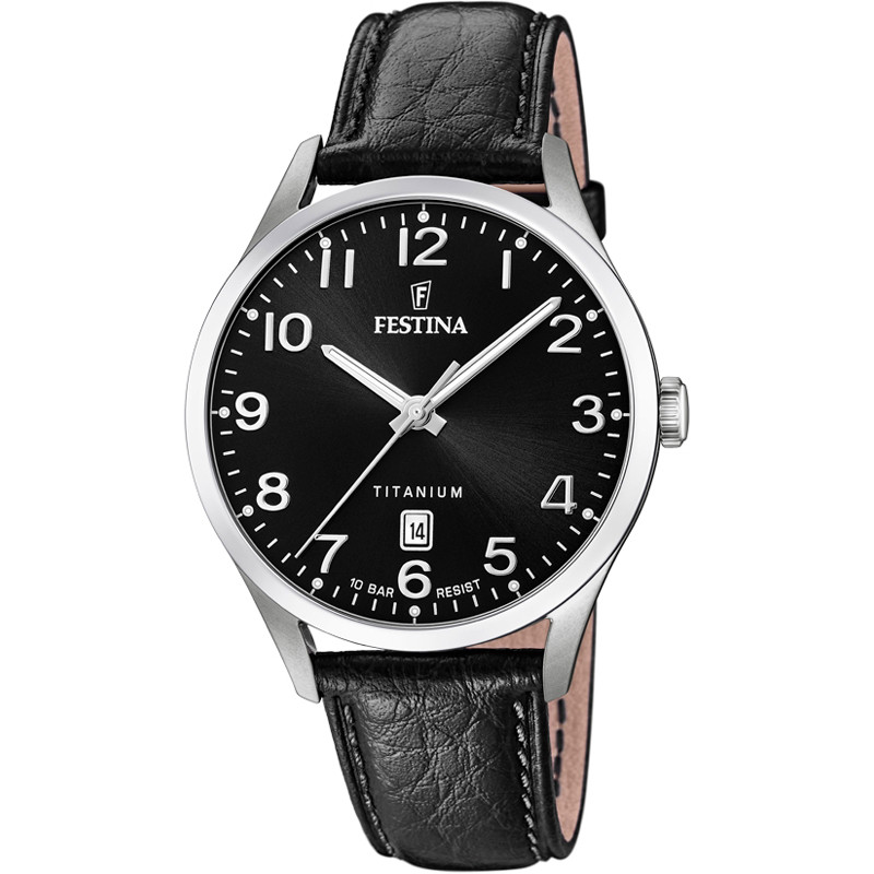 Opis zegarka Festina F20467-3 Titanium Date