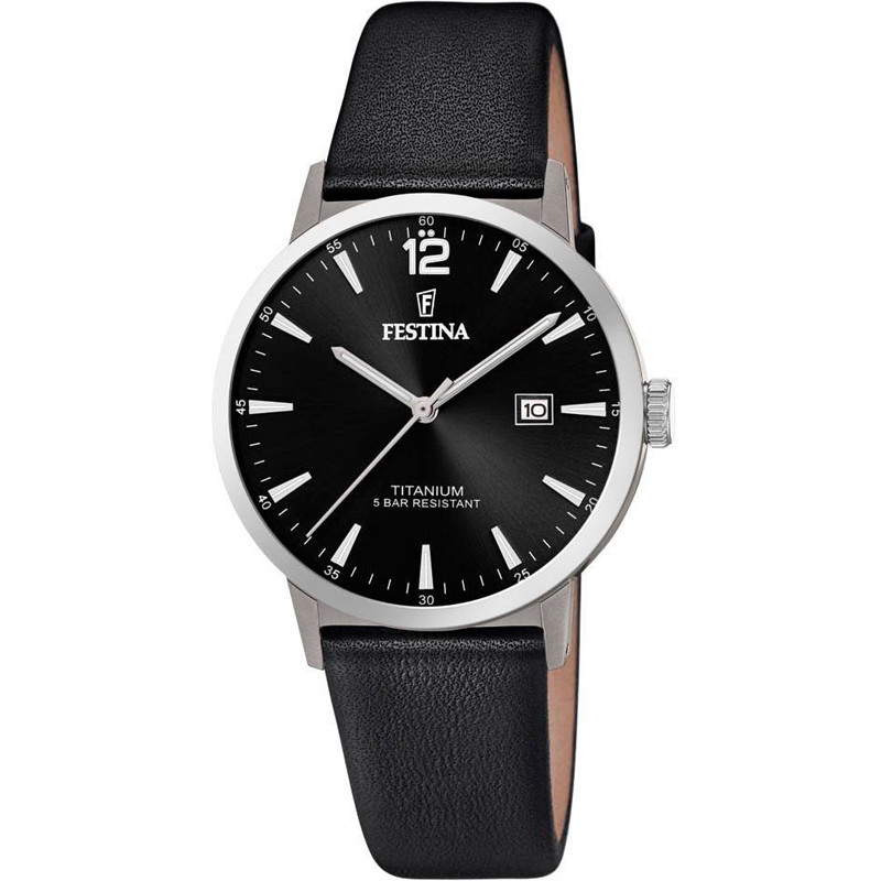 Opis zegarka Festina F20471-3 Titanium Date