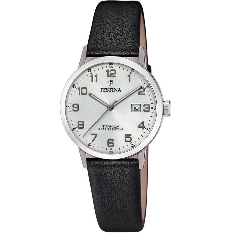 Opis zegarka Festina F20472-1 Titanium Date