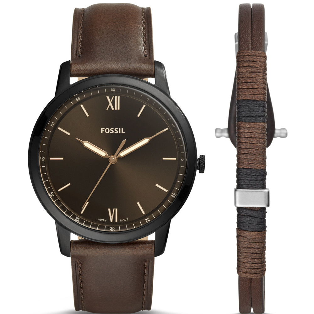 Opis zegarka Fossil FS5557SET THE MINIMALIST 3H