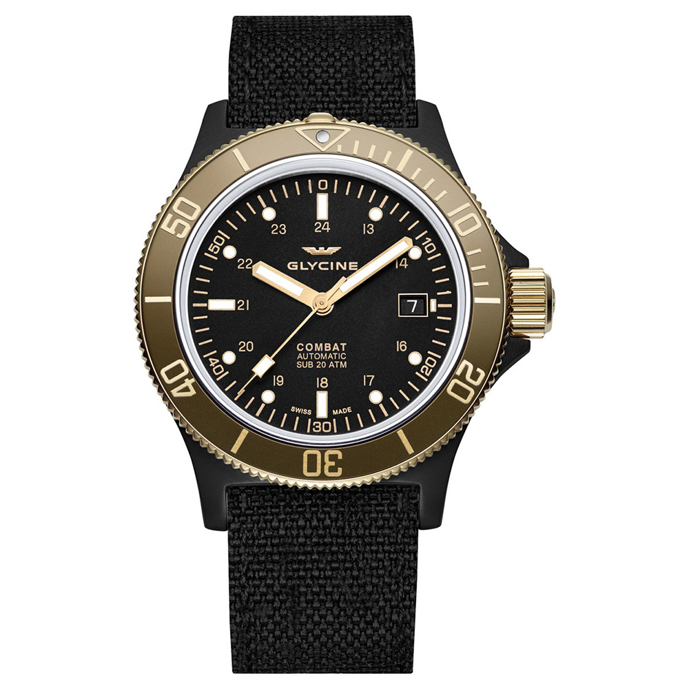 Opis zegarka Glycine GL0093 COMBAT SUB