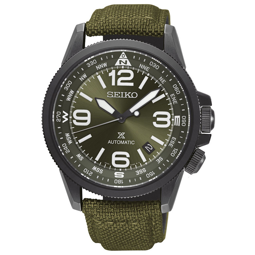 Opis zegarka Seiko SRPC33K1 Prospex Land Automatic