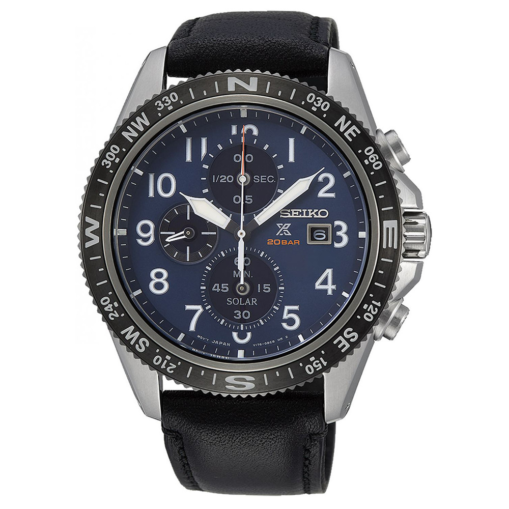 Opis zegarka Seiko SSC737P1 Prospex Chronograph Solar