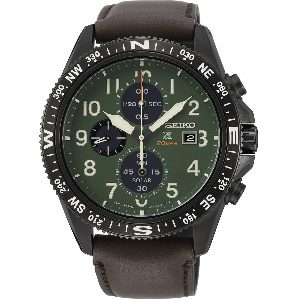 Opis zegarka Seiko SSC739P1 Prospex Chronograph Solar