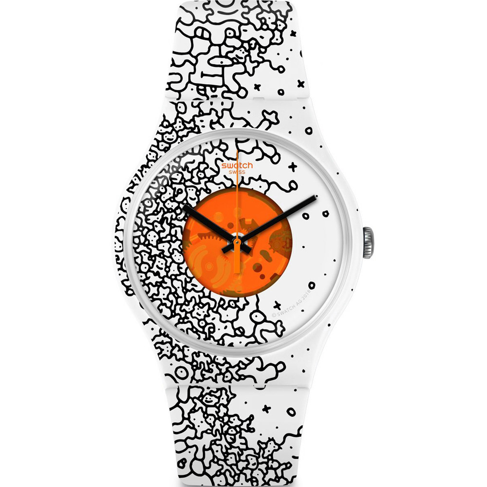 Opis zegarka Swatch SUOW167 ORANGE PUSHER