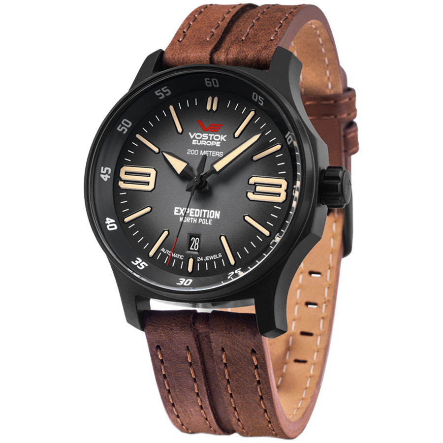Opis zegarka Vostok Europe NH35A-592C554 Expedition North Pole 1 Automatic 43mm