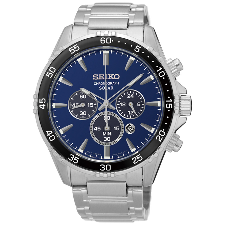 Opis zegarka Seiko SSC445P1 Solar Chronograph