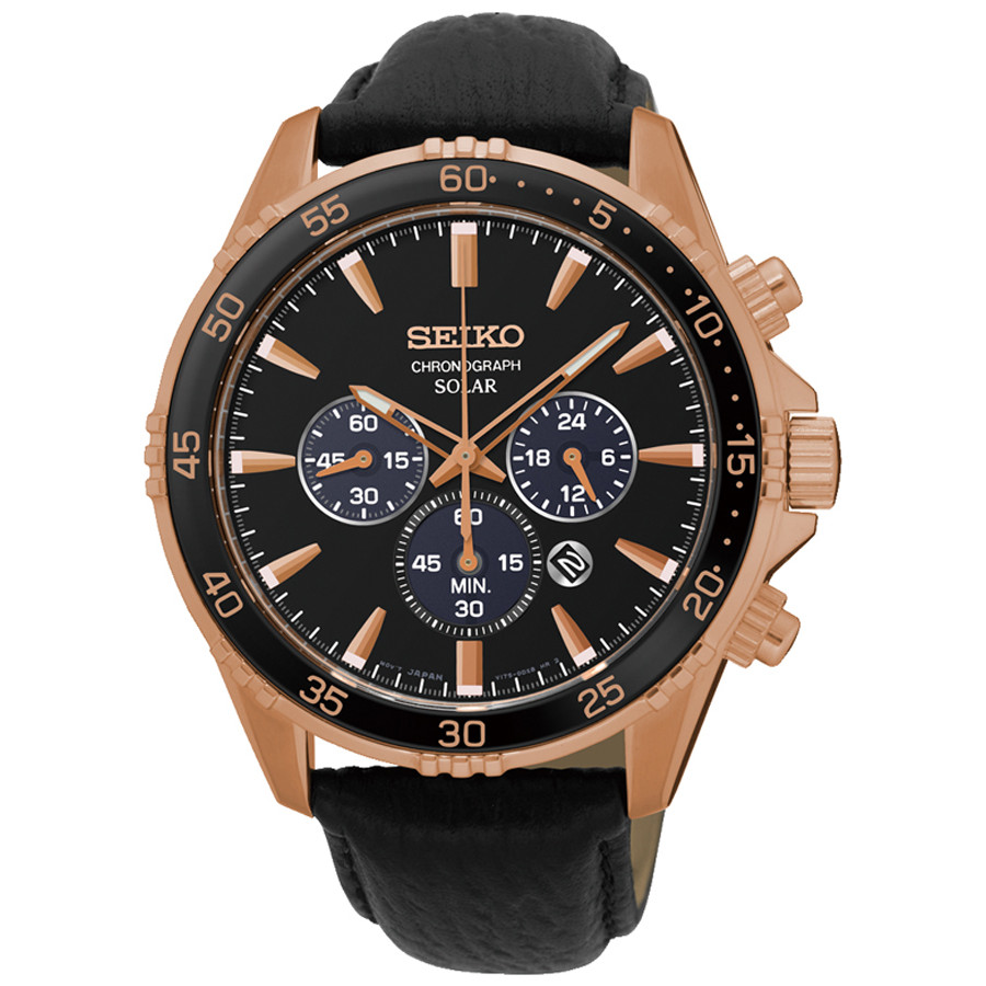 Opis zegarka Seiko SSC448P1 Solar Chronograph