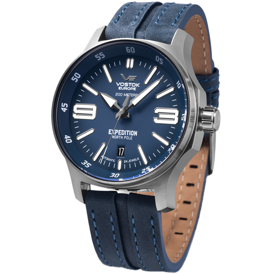 Opis zegarka Vostok Europe NH35A-592A557 Expedition North Pole 1 Automatic 43mm