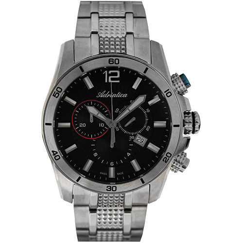 Sportowy chronograf ze szwajcarskim mechanizmem