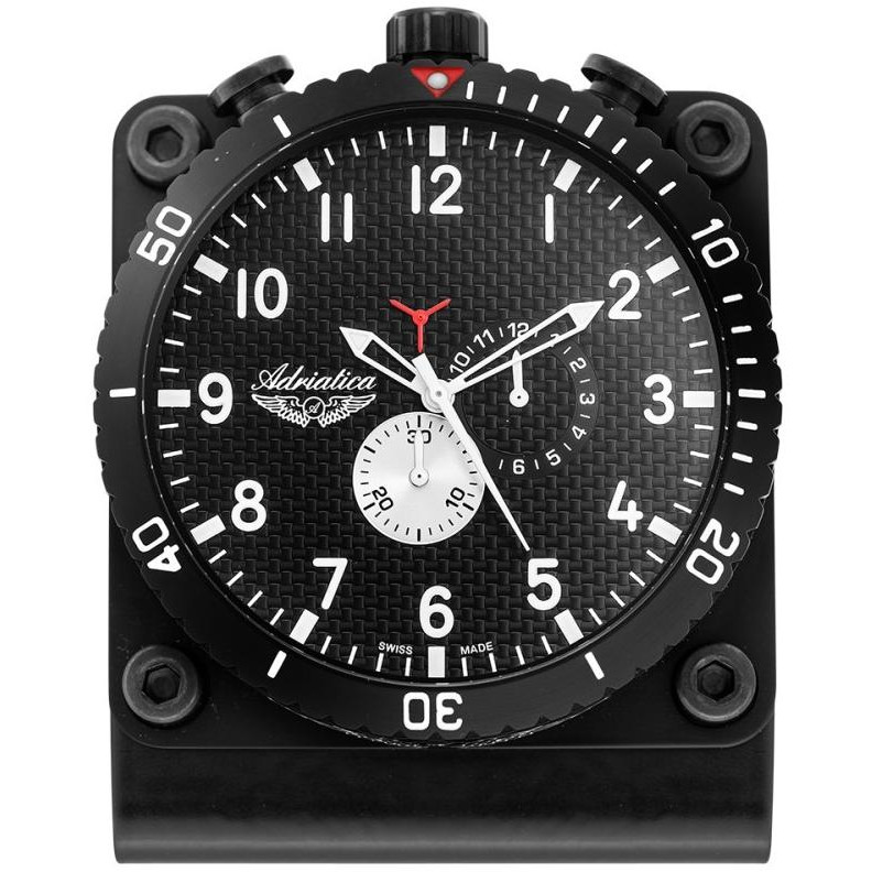 Chronograf w stylu lotniczego instrumentu