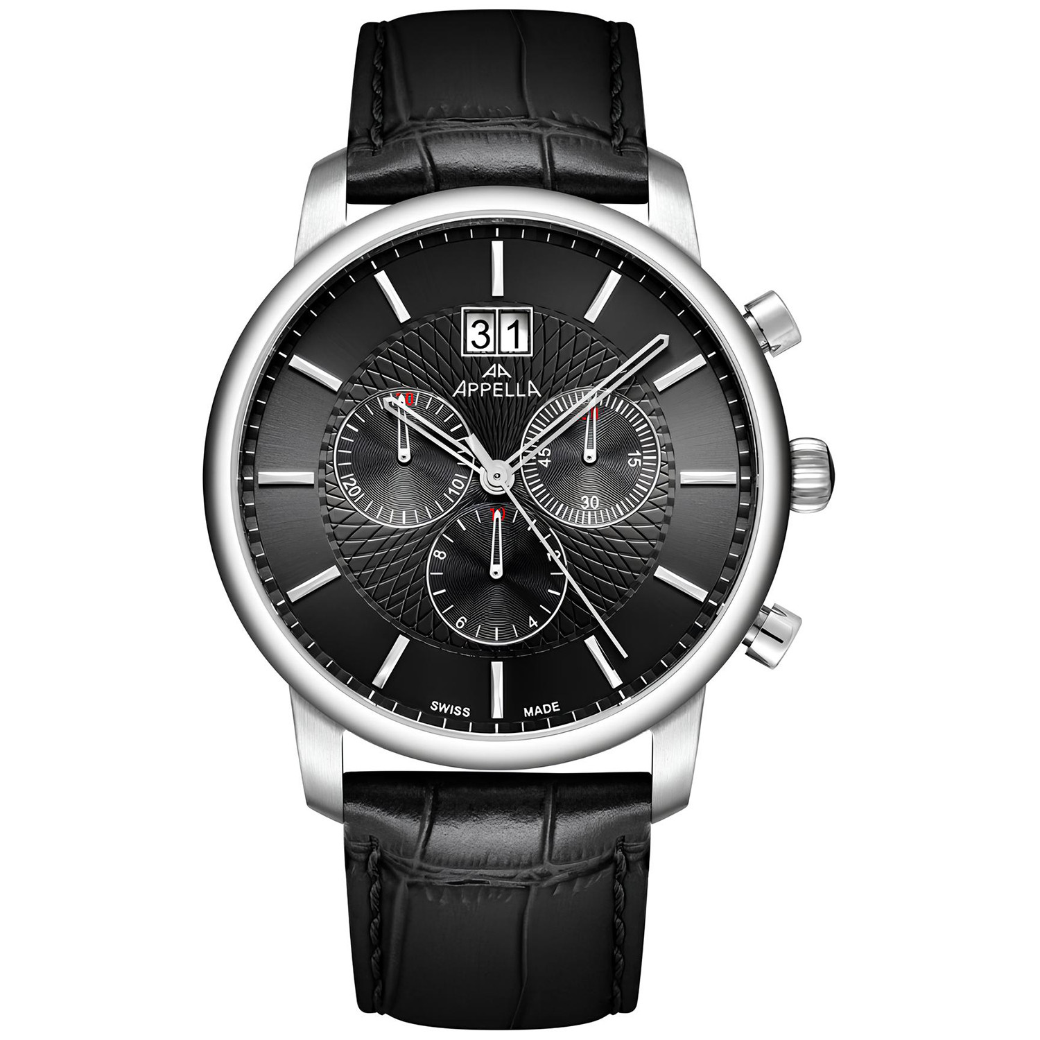 Szwajcarski chronograf w klasycznej odsłonie
