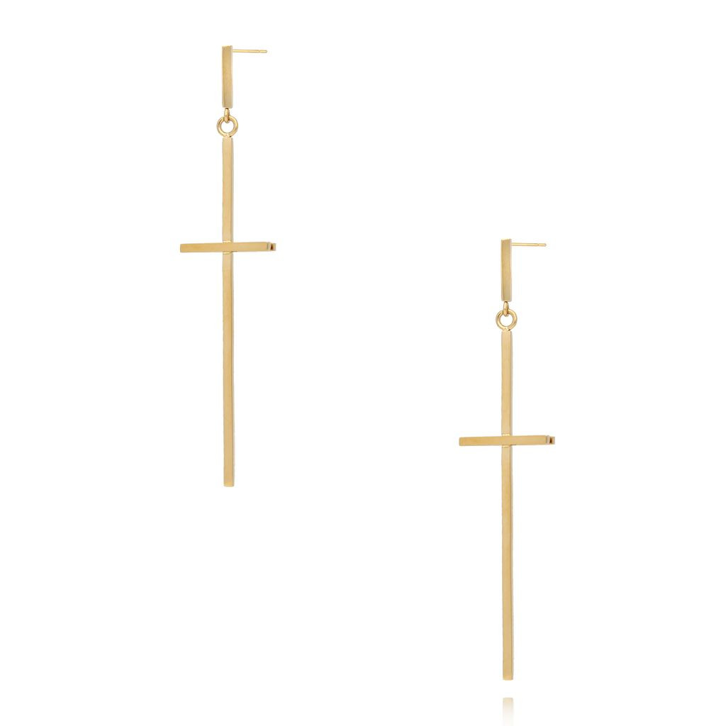 Minimalistyczna elegancja w złotej formie