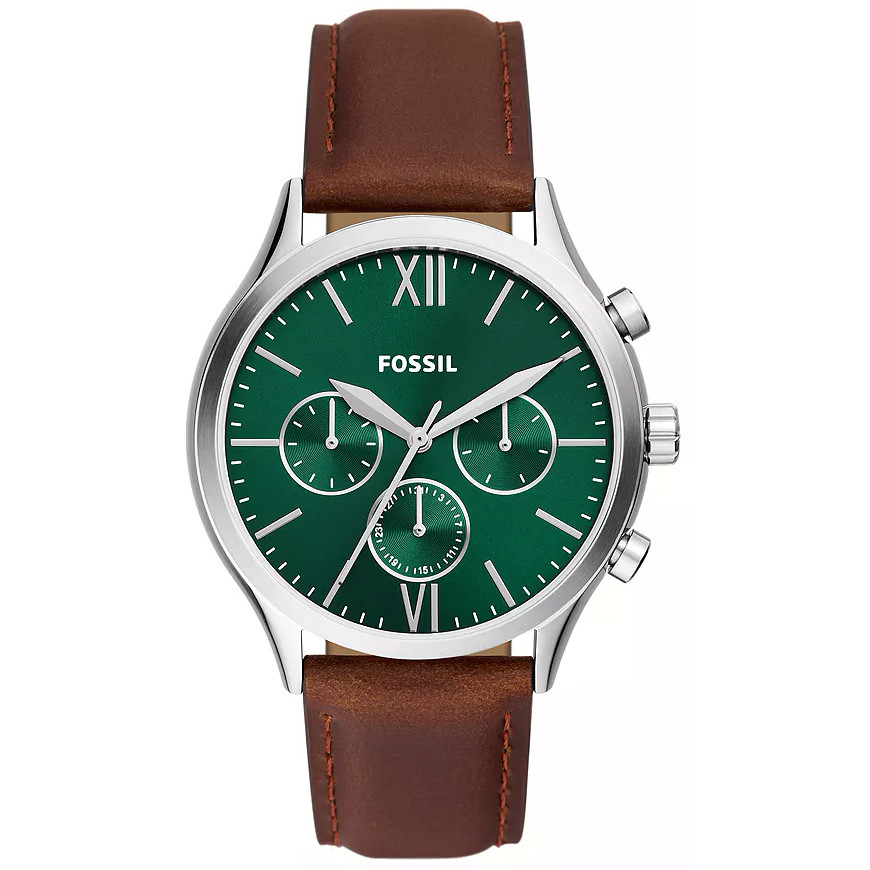 Zielona tarcza w stalowej kopercie 44 mm