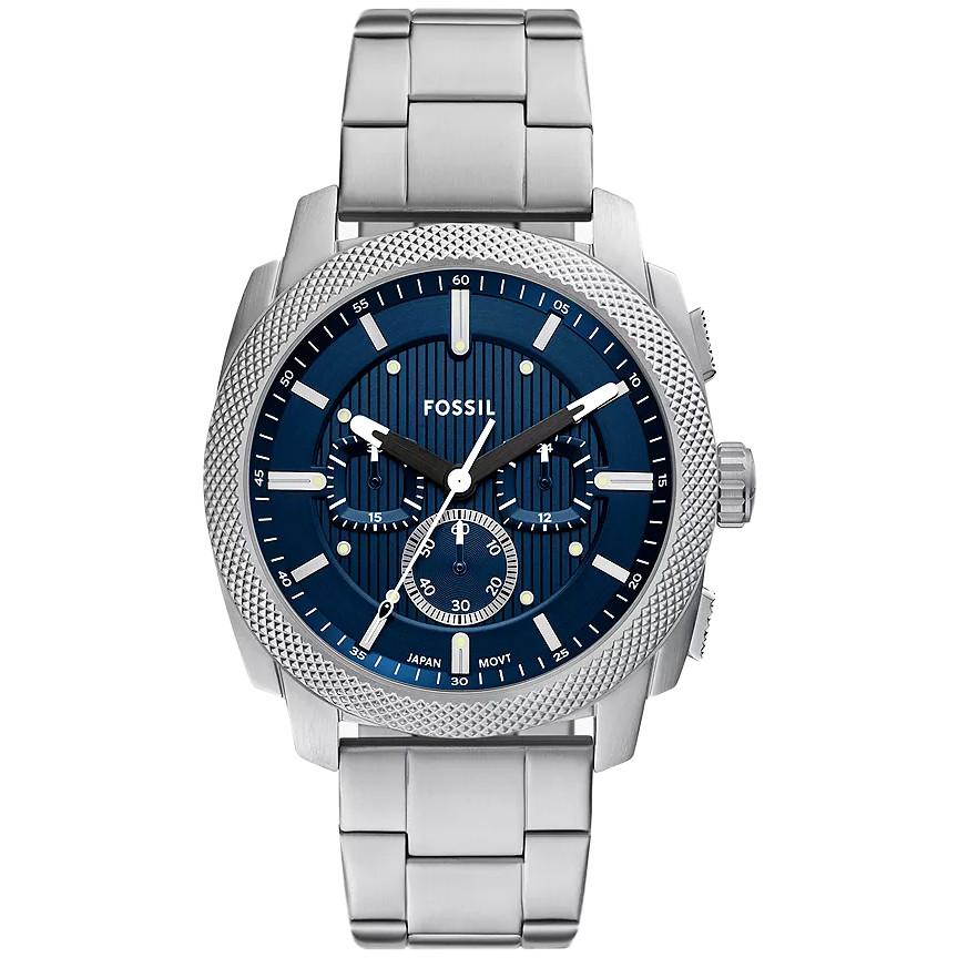 Stalowy chronograf w amerykańskim, miejskim stylu