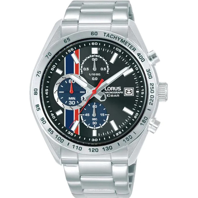 Sportowy chronograf z zapleczem Seiko