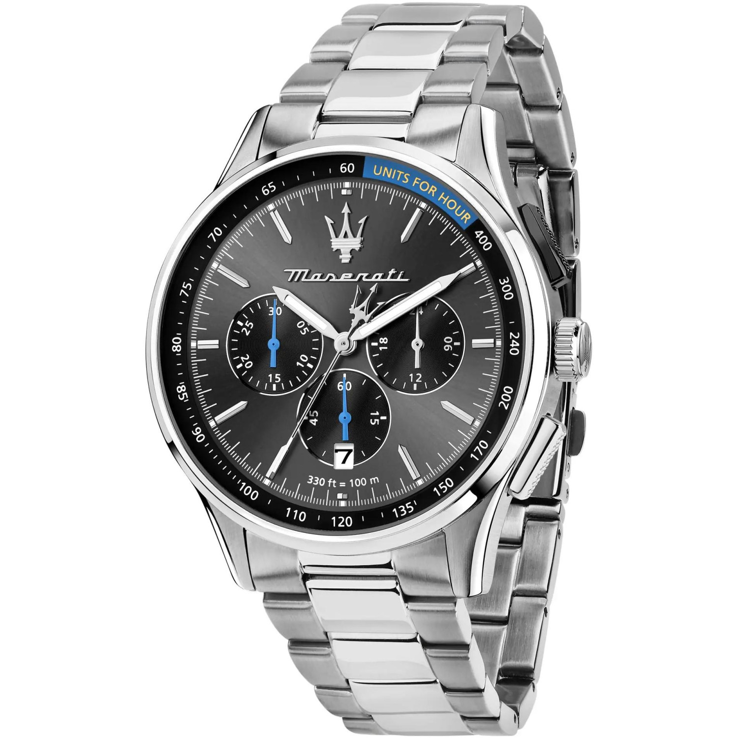 Chronograf z motoryzacyjnym rodowodem
