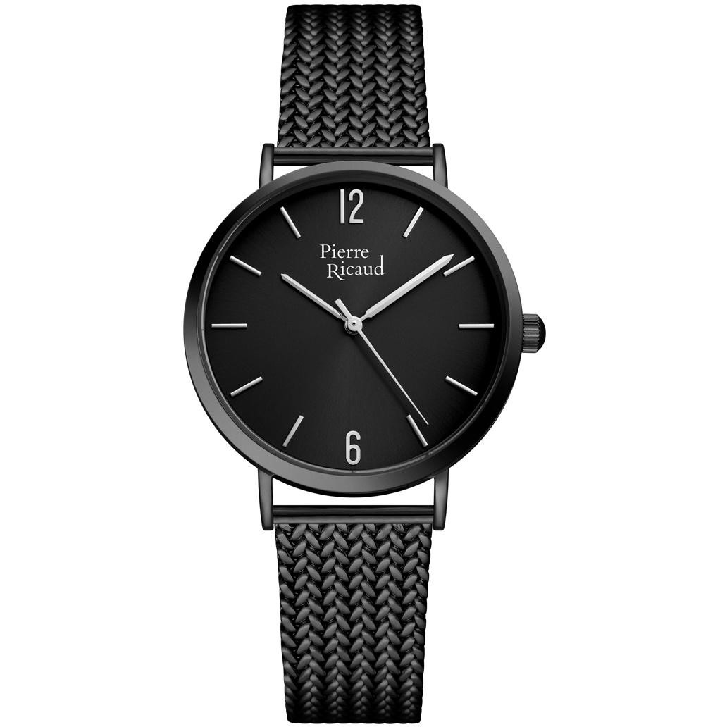 Czerń od tarczy po zapięcie bransolety
