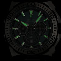 Festina F20724-6 zegarek srebrny typudiver Chrono Bike bransoleta