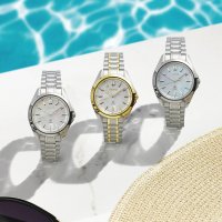 Seiko SUR605J1 Prospex Prospex Ladies Marine Sports in Seafoam White zegarek damski klasyczny szafirowe