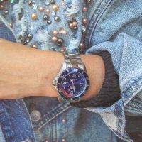 ICE Watch ICE.015771 ICE Steel Blue silver rozm. M - Zegarek.net