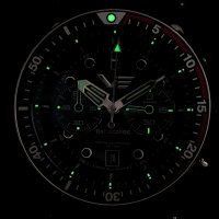 zegarek Vostok Europe 6S21-511A771SBL Batiscafos Chrono Batiscafos mineralne utwardzane